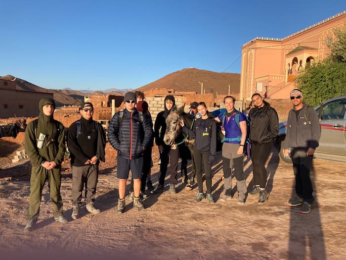 DLD Students Embark on World Challenge Adventure in Morocco